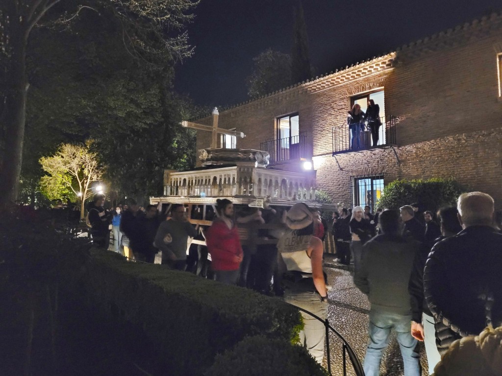 Foto: Alhambra de noche - Granada (Andalucía), España