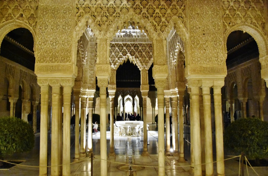 Foto: Alhambra de noche - Granada (Andalucía), España