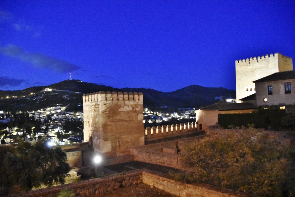 Foto: Alhambra de noche - Granada (Andalucía), España