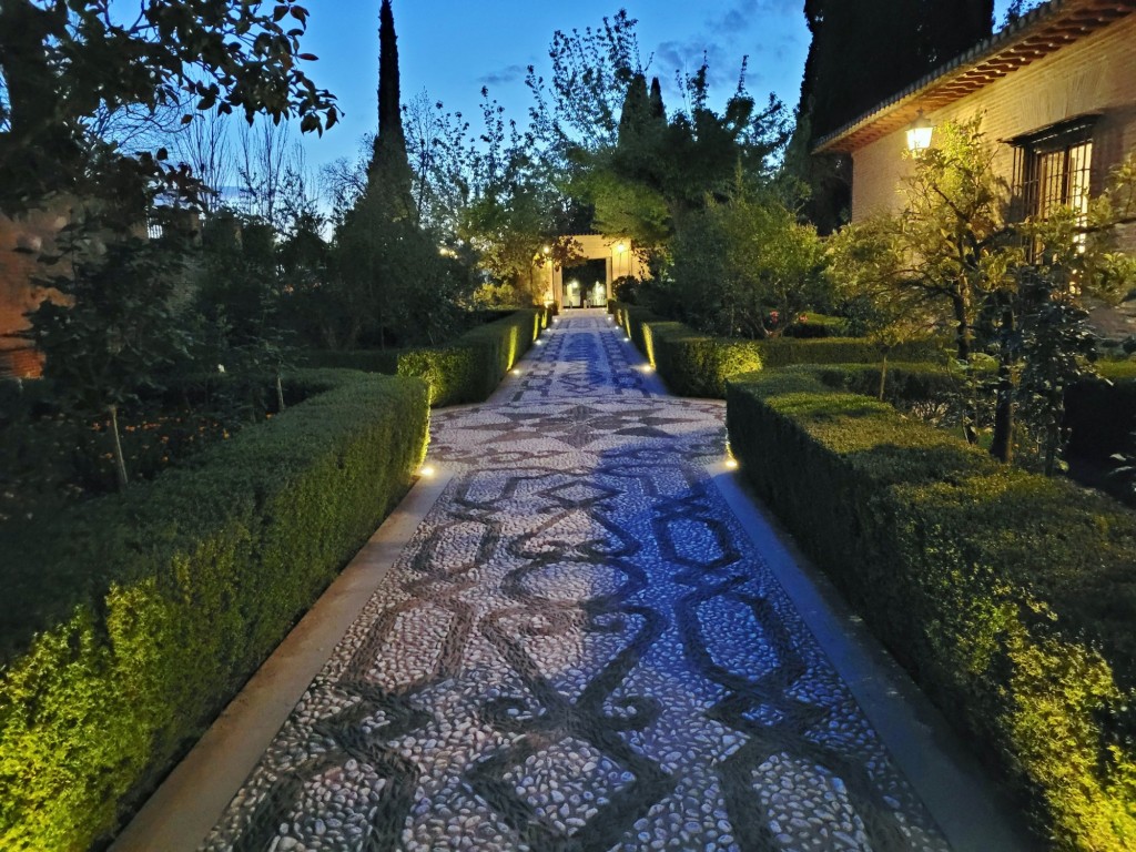 Foto: Alhambra de noche - Granada (Andalucía), España
