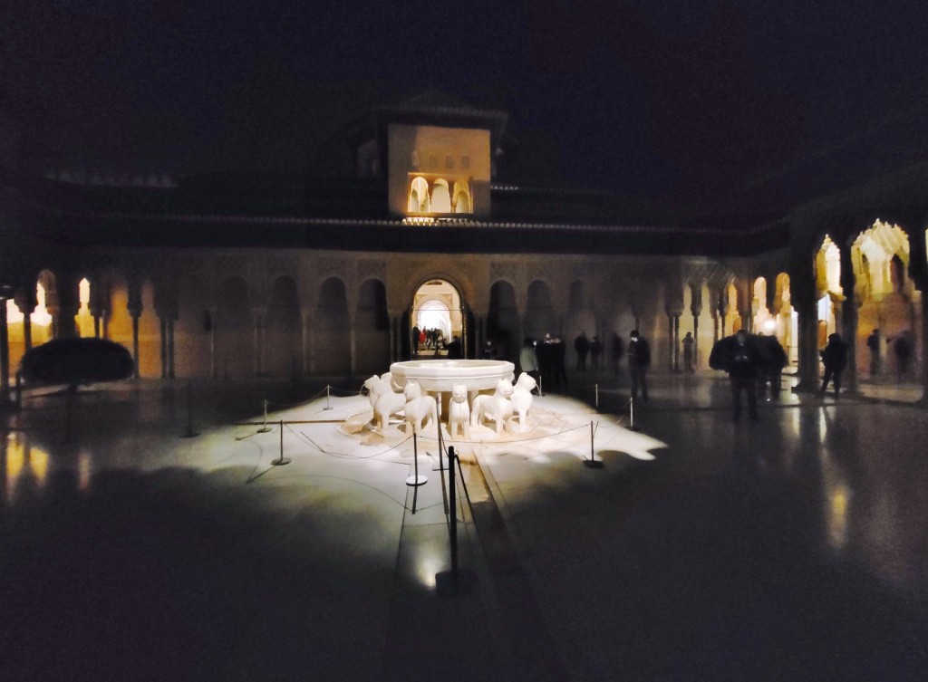 Foto: Alhambra de noche - Granada (Andalucía), España