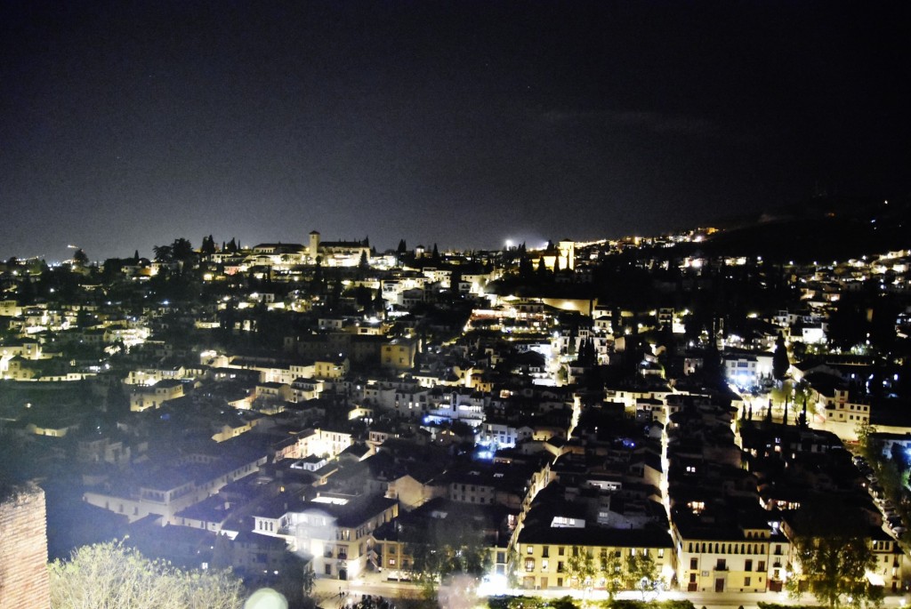 Foto: Vistas nocturnas - Granada (Andalucía), España