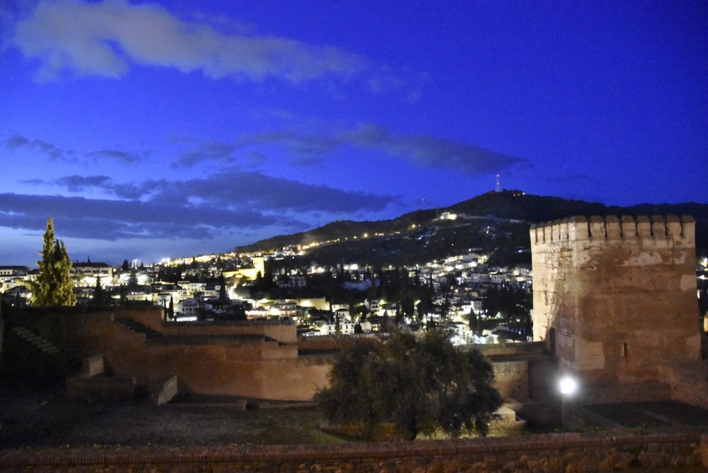 Foto: Alhambra de noche - Granada (Andalucía), España