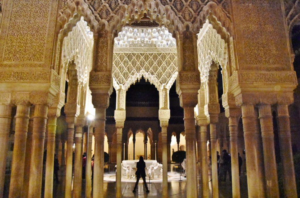 Foto: Alhambra de noche - Granada (Andalucía), España