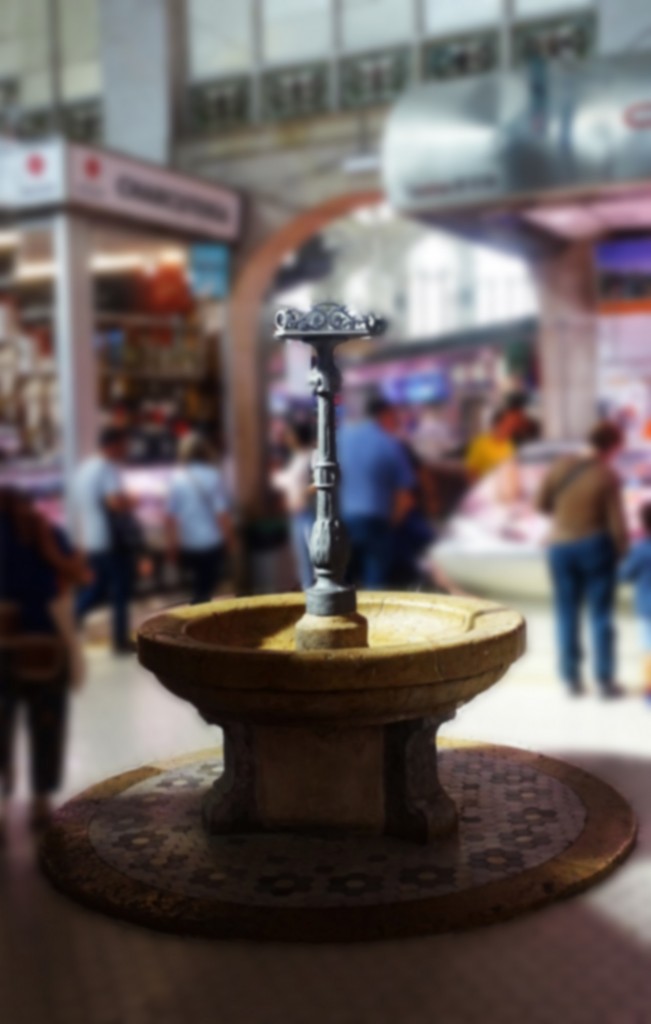 Foto: Fuente del mercado central - València (Comunidad Valenciana), España