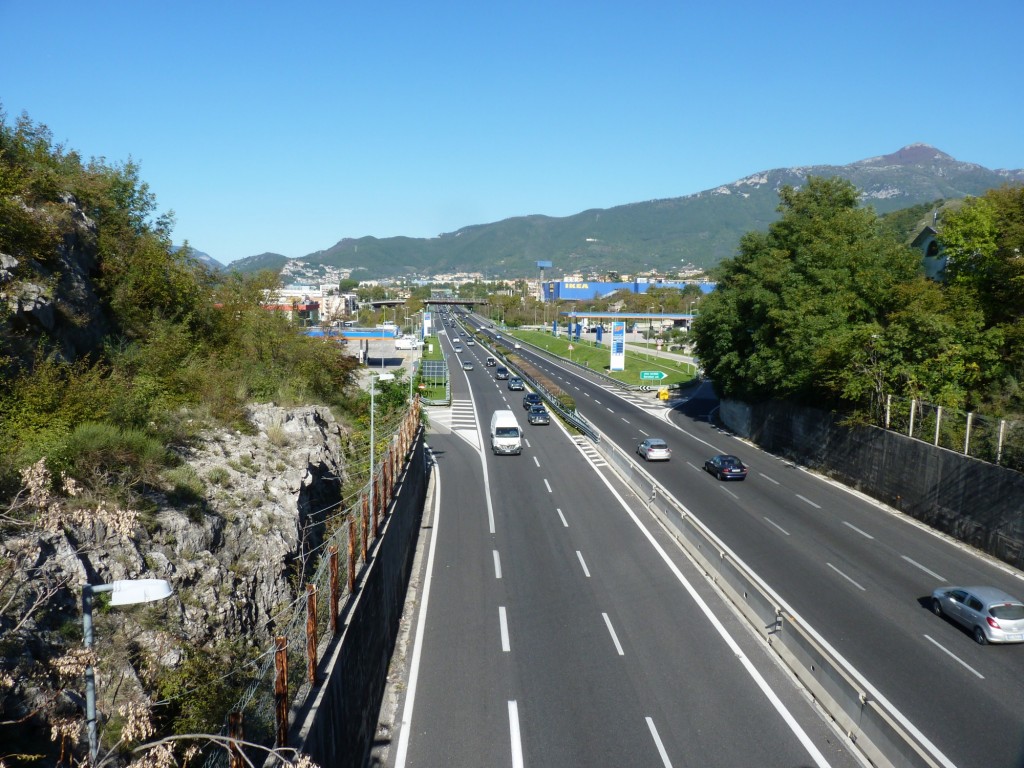 Foto: Autopista E 841 - Baronissi, Salerno (Campania), Italia