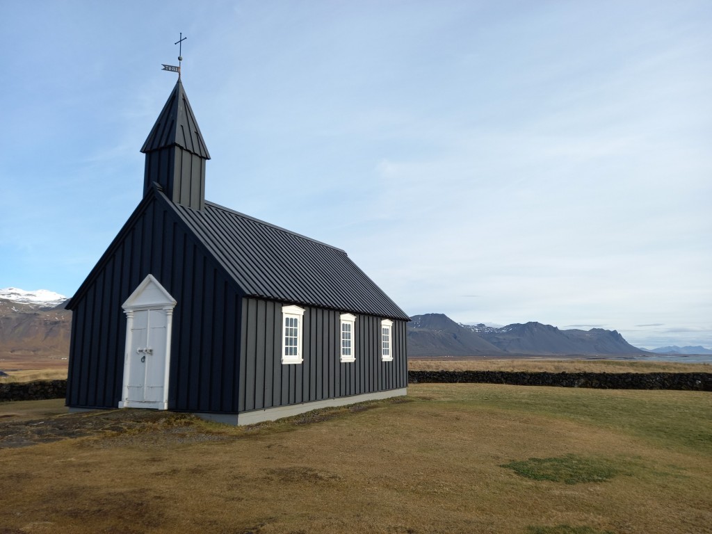 Foto: Budir Kirkja - Península de Snæfellsnes, Islandia