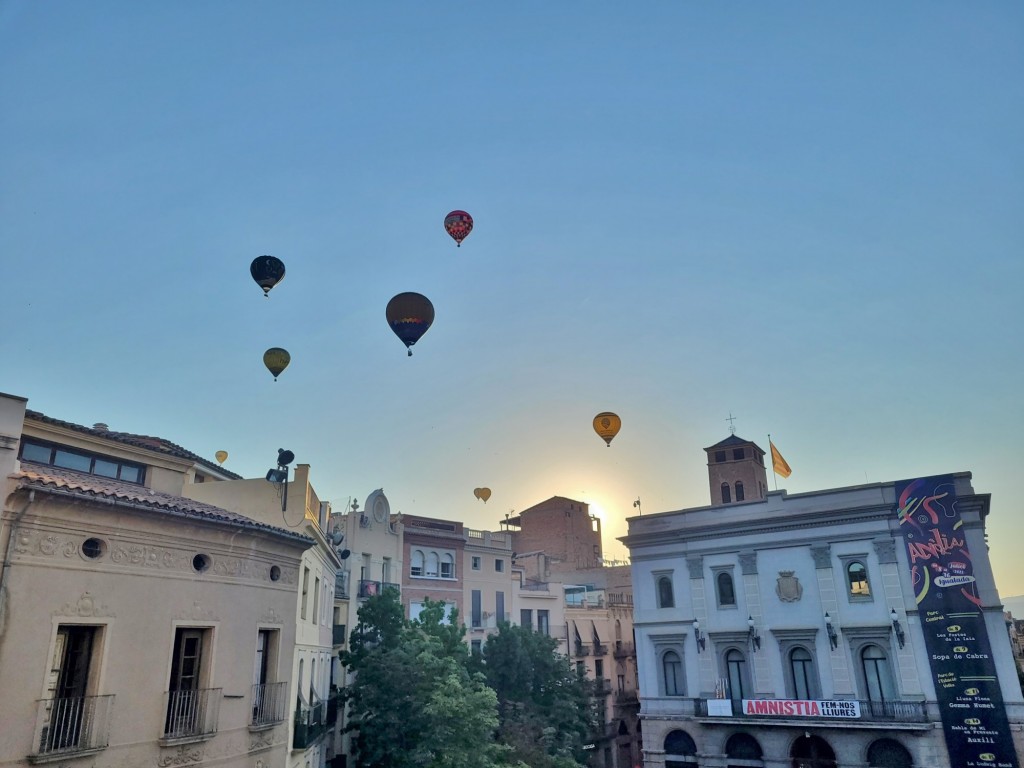 Foto: Competición de globos - Igualada (Barcelona), España