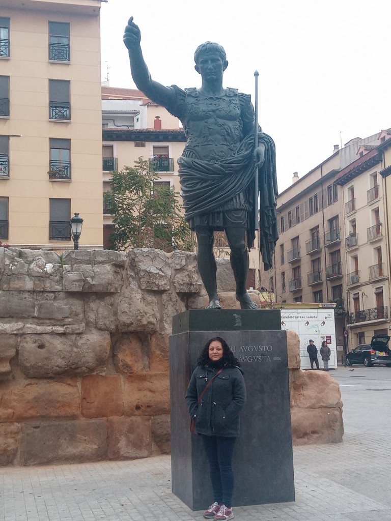 Foto: Cesar Augusto, fundador de la ciudad - Calatayud (Zaragoza), España