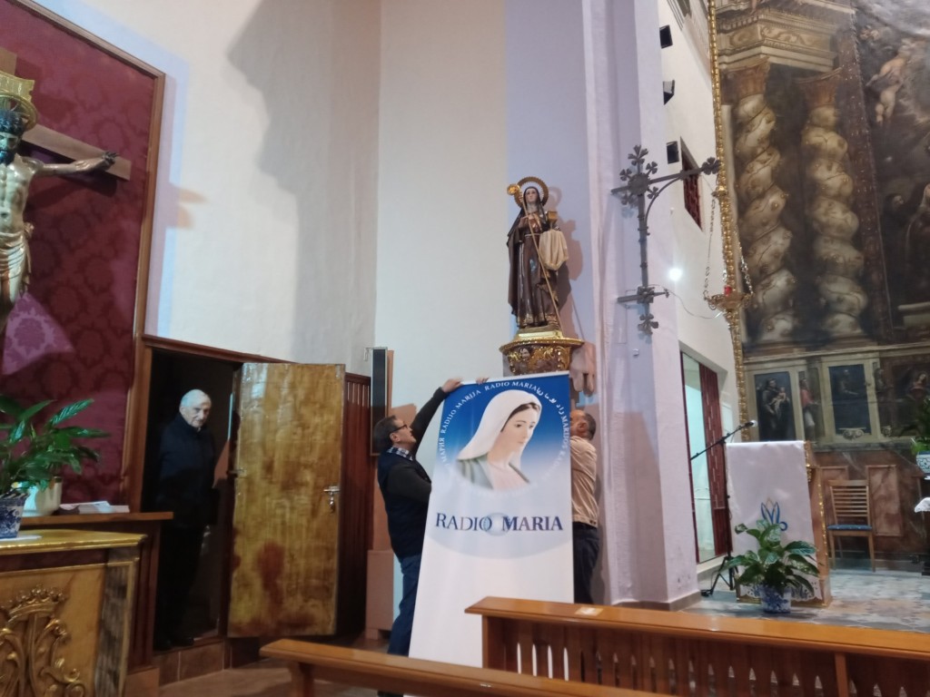 Foto: La Reina de Radio María en el convento de Capuchinas - Calatayud (Zaragoza), España