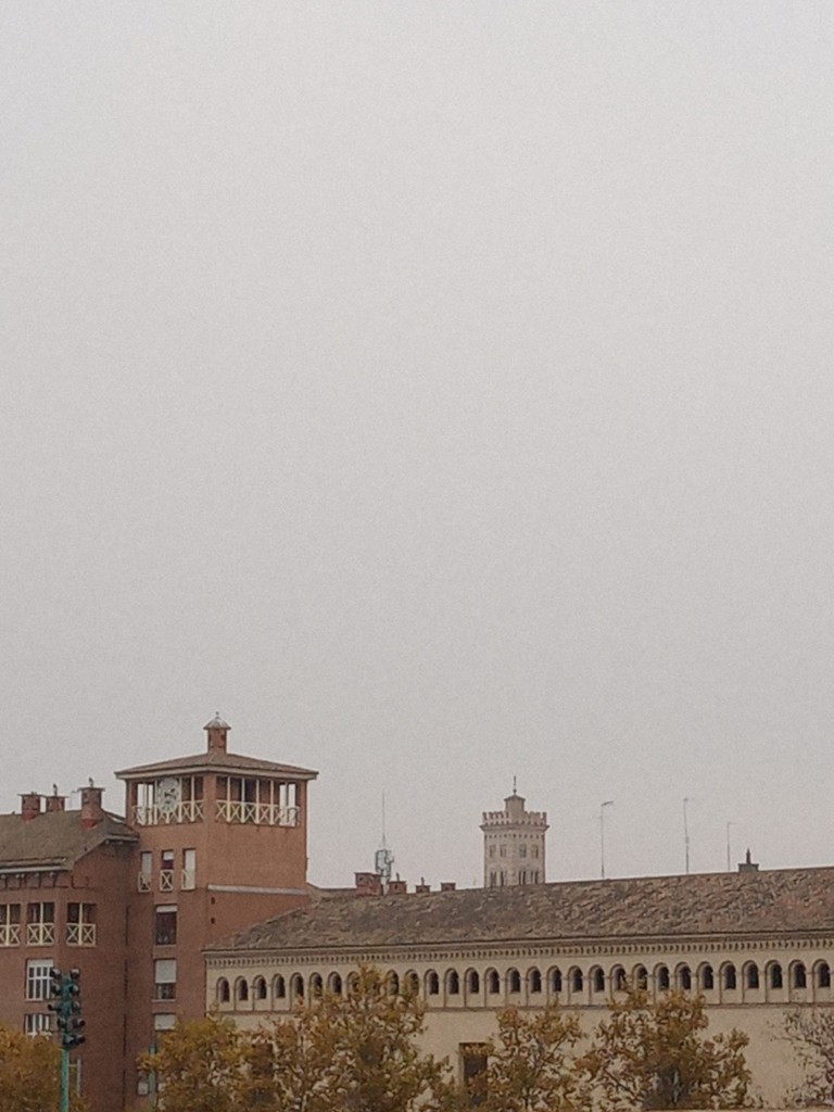 Foto: Torre de la Magdalena al fondo - Calatayud (Zaragoza), España
