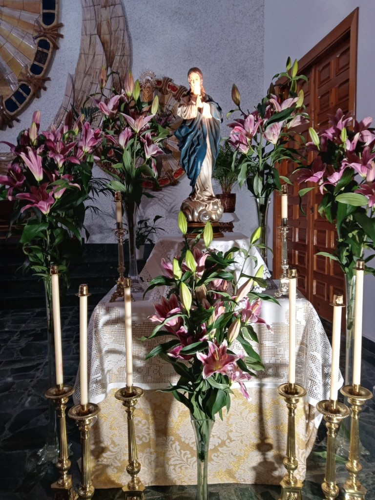 Foto: La Inmaculada Concepción de María en la parroquia de San Antonio - Calatayud (Zaragoza), España