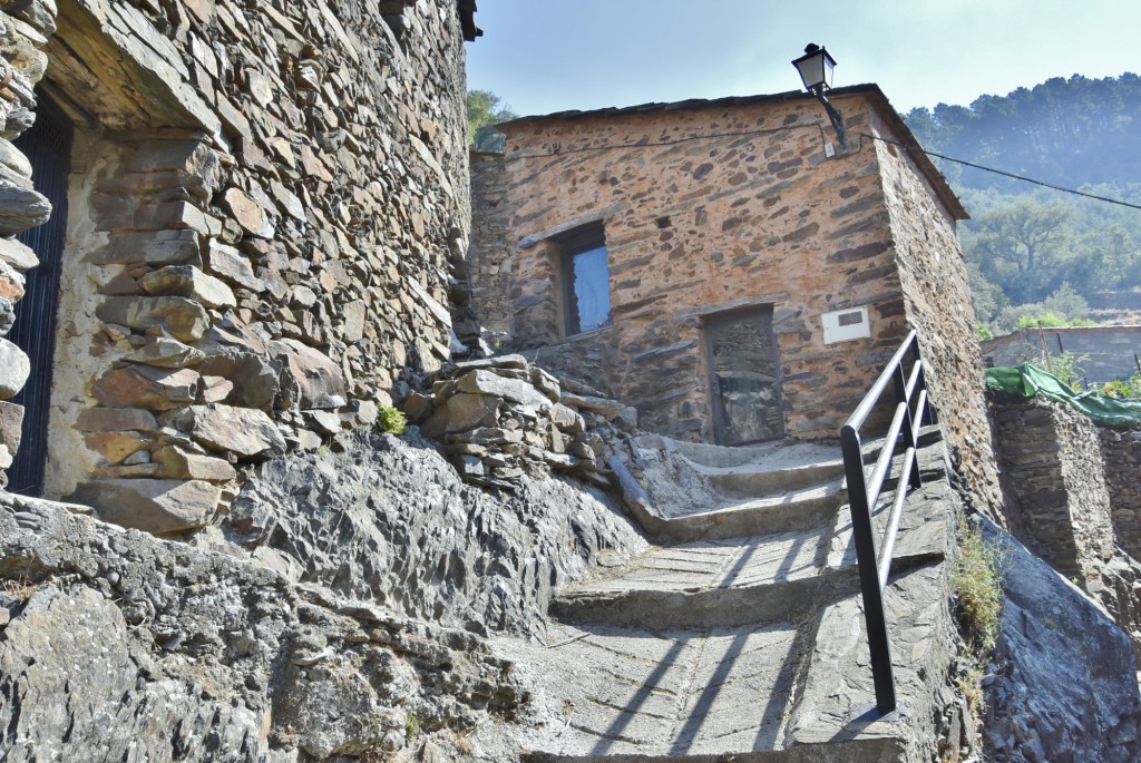 Foto: Vista de la aldea - El Gasco (Cáceres), España