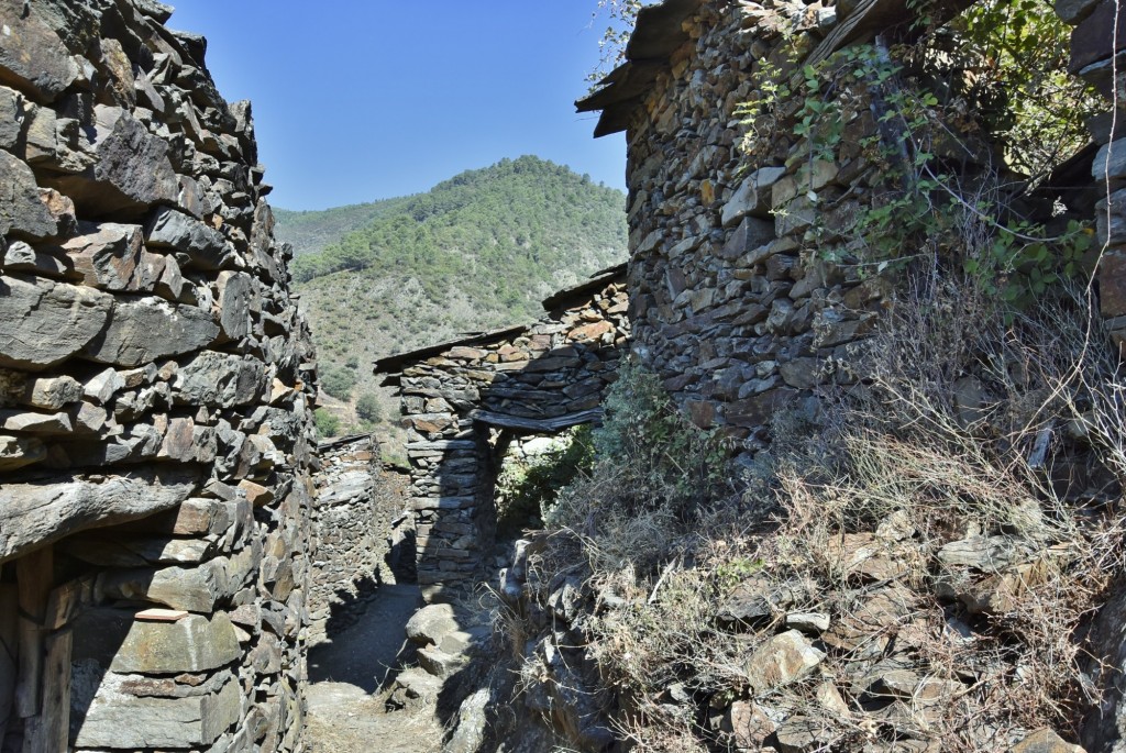 Foto: Vista de la aldea - El Gasco (Cáceres), España
