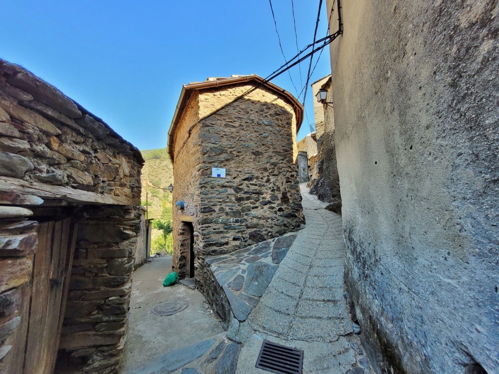 Foto: Vista de la aldea - El Gasco (Cáceres), España