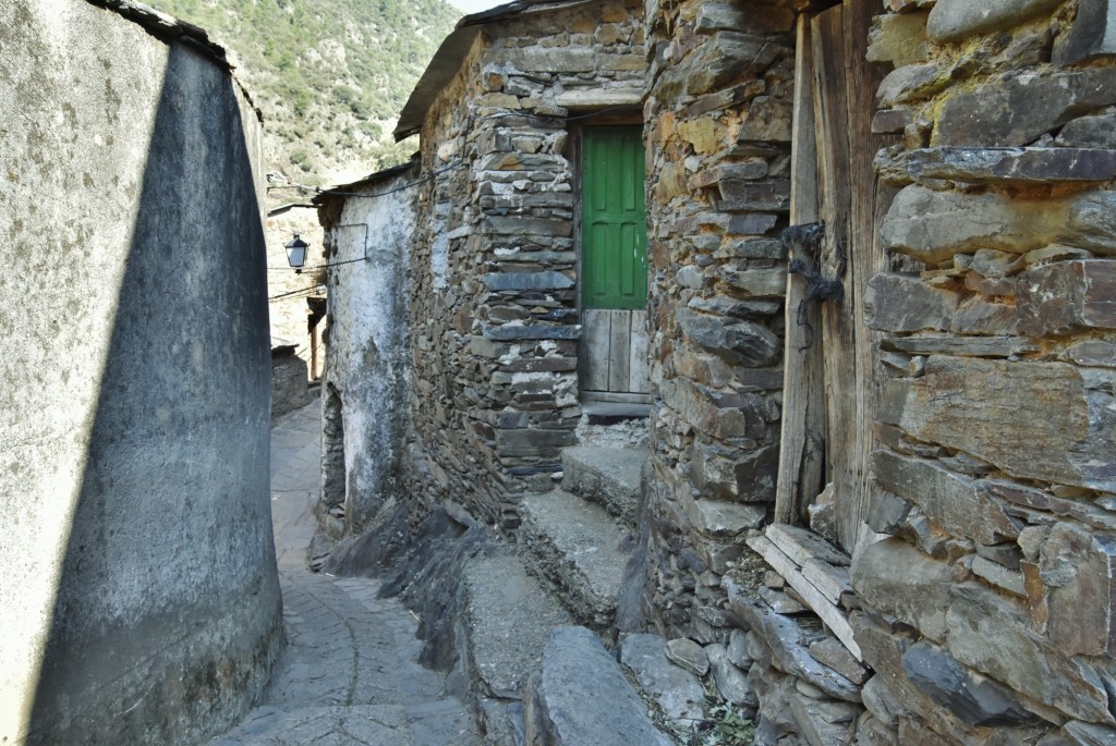 Foto: Vista de la aldea - El Gasco (Cáceres), España