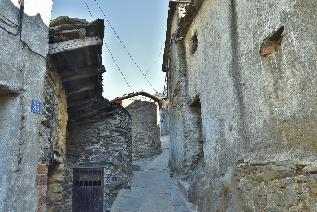 Foto: Vista de la aldea - El Gasco (Cáceres), España