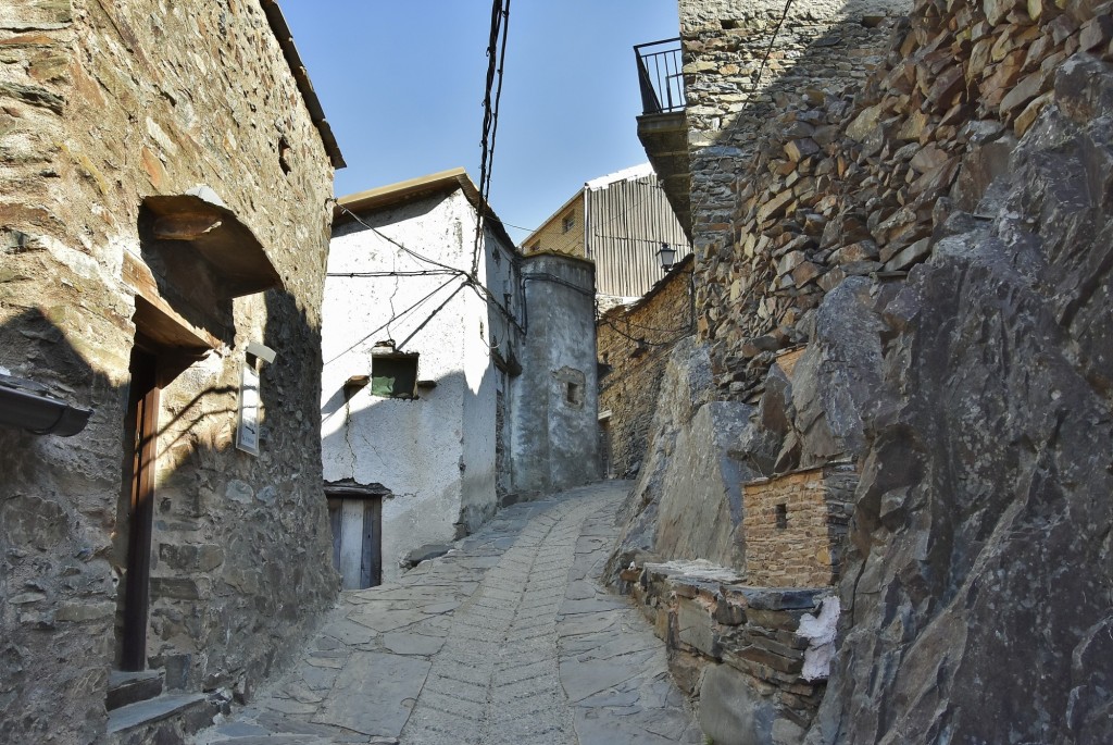 Foto: Vista de la aldea - El Gasco (Cáceres), España