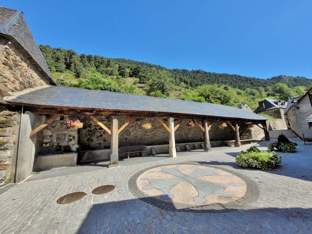 Foto: Vista del pueblo - Vilamós (Lleida), España