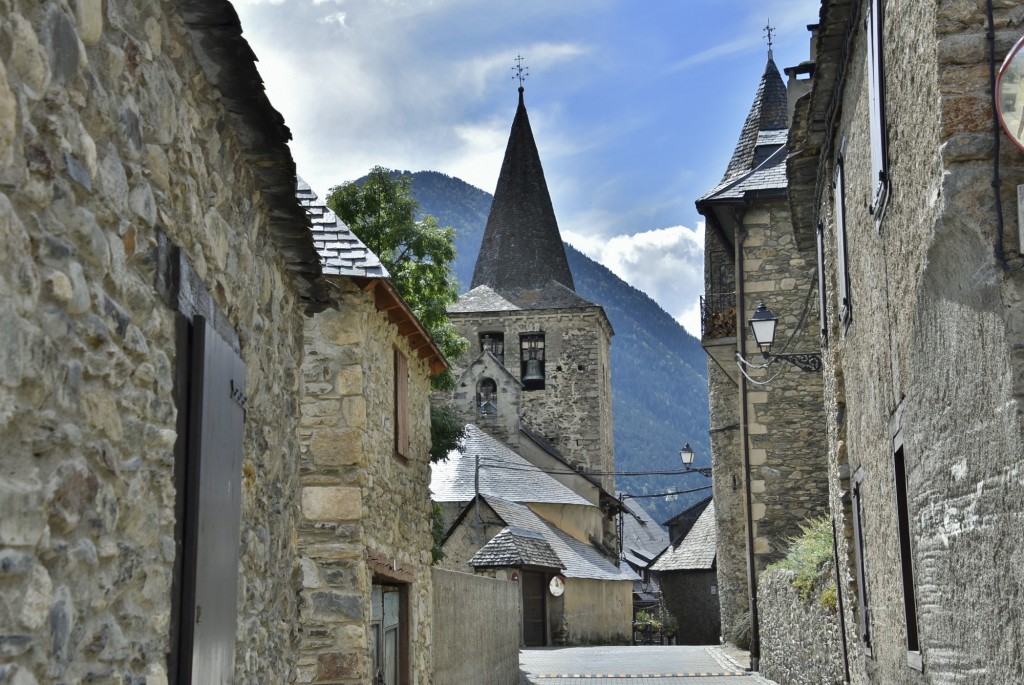 Foto: Vista del pueblo - Gessa (Lleida), España