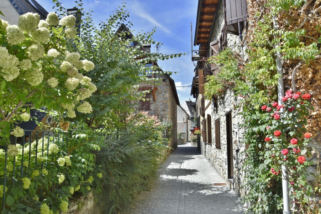 Foto: Vista del pueblo - Garós (Lleida), España