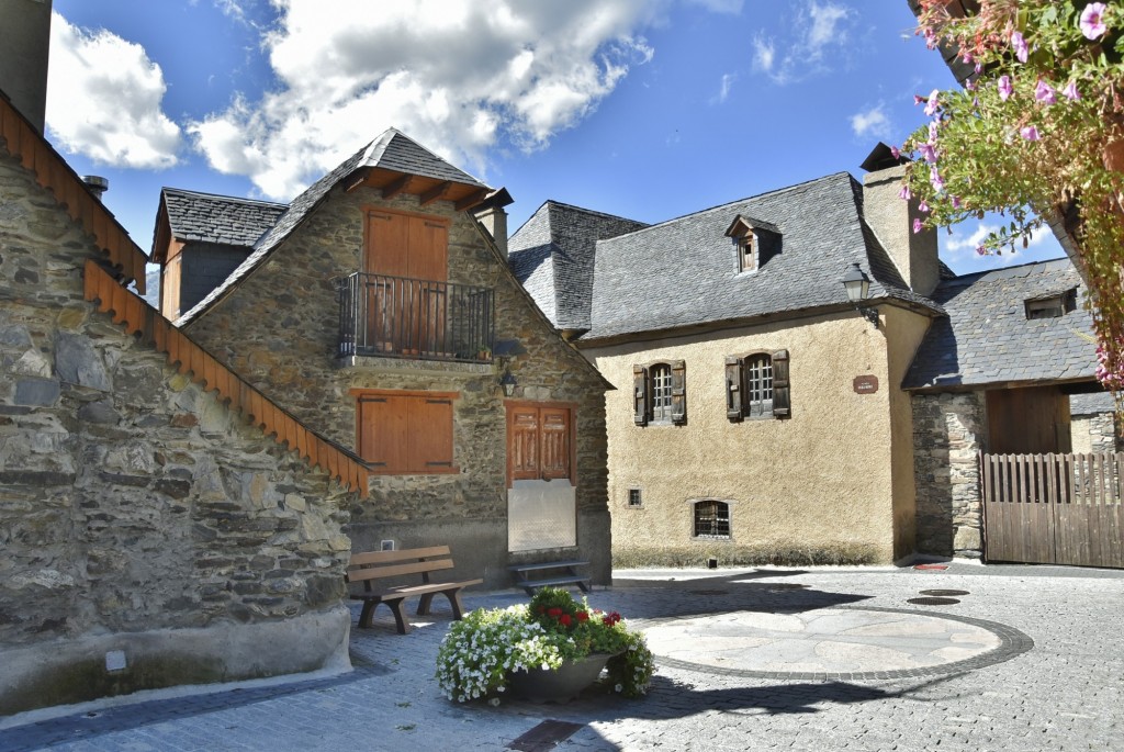 Foto: Vista del pueblo - Vilamós (Lleida), España