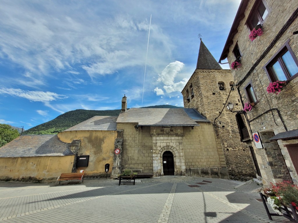 Foto: Vista del pueblo - Gessa (Lleida), España