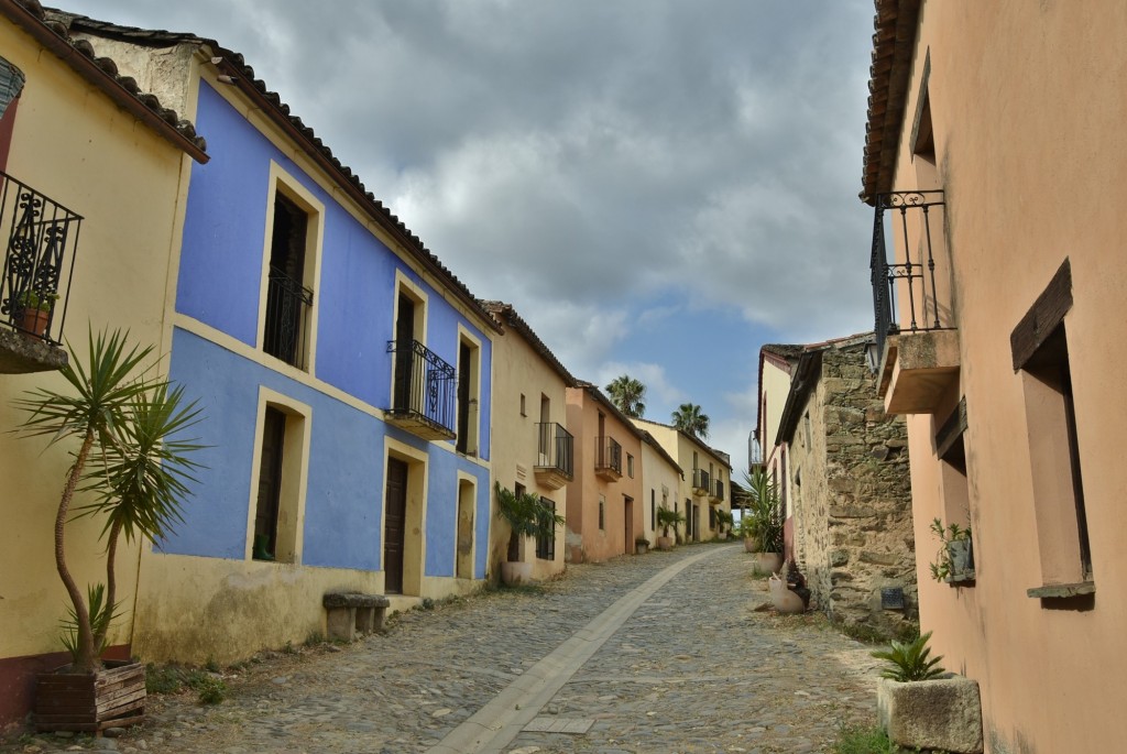 Foto: Vista del pueblo - Granadilla (Cáceres), España