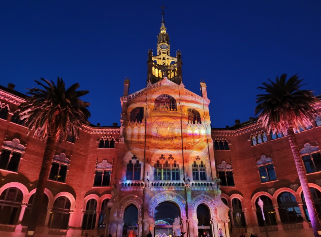 Foto: Las luces de Sant Pau - Barcelona (Cataluña), España