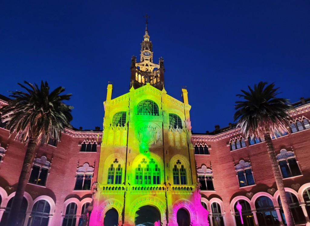 Foto: Las luces de Sant Pau - Barcelona (Cataluña), España