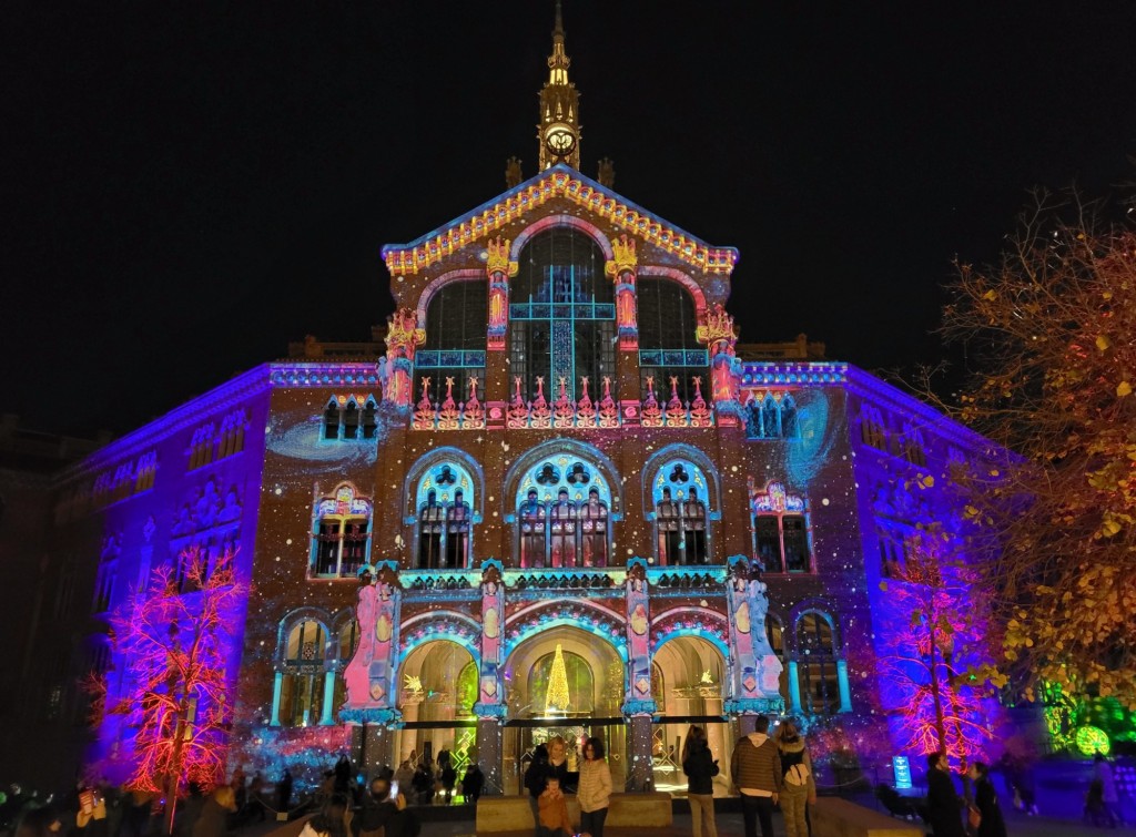 Foto: Las luces de Sant Pau - Barcelona (Cataluña), España