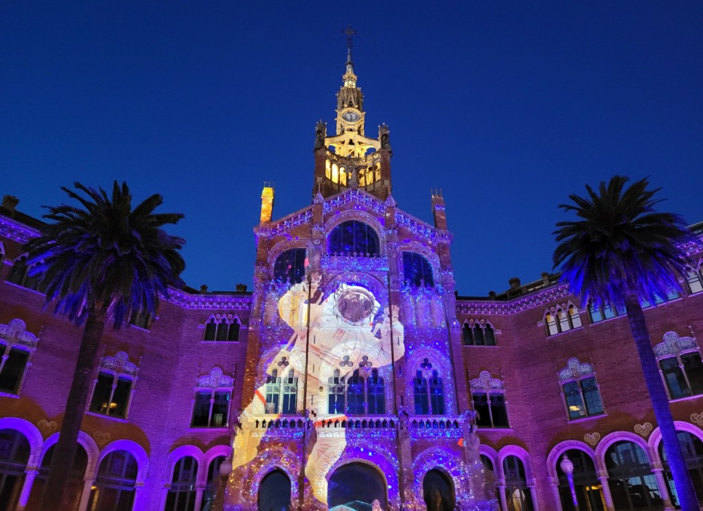 Foto: Las luces de Sant Pau - Barcelona (Cataluña), España