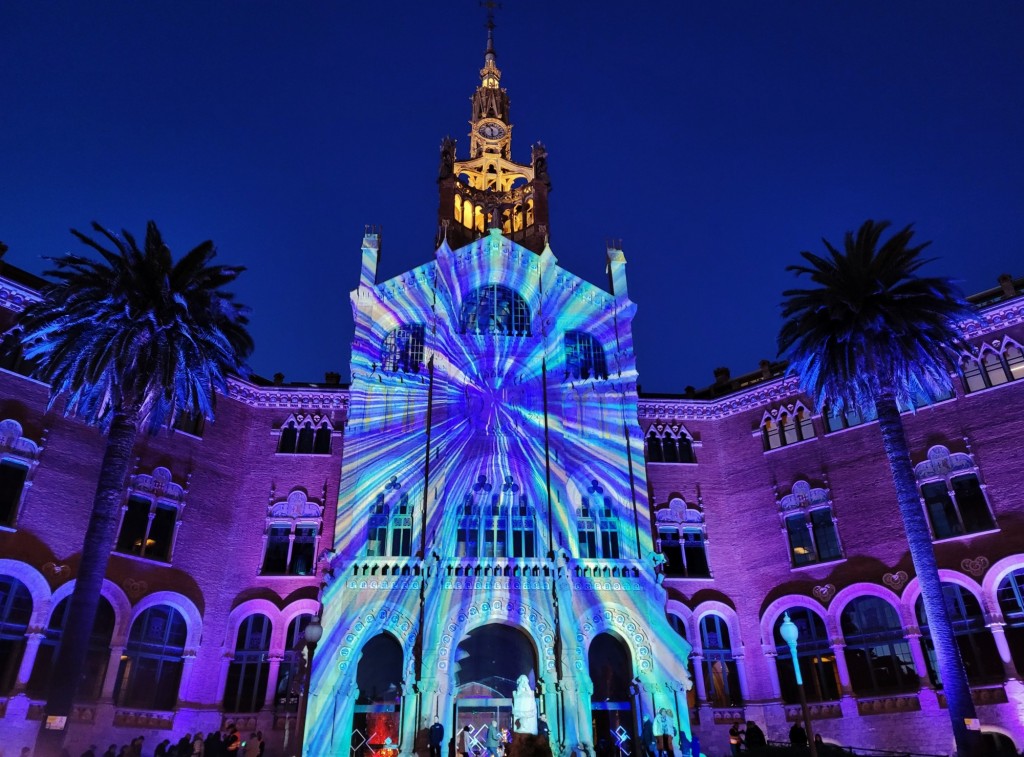 Foto: Las luces de Sant Pau - Barcelona (Cataluña), España