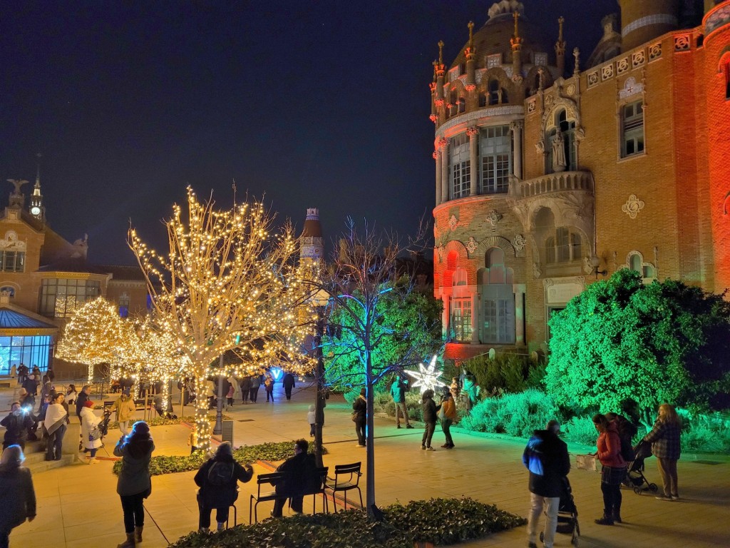 Foto: Las luces de Sant Pau - Barcelona (Cataluña), España