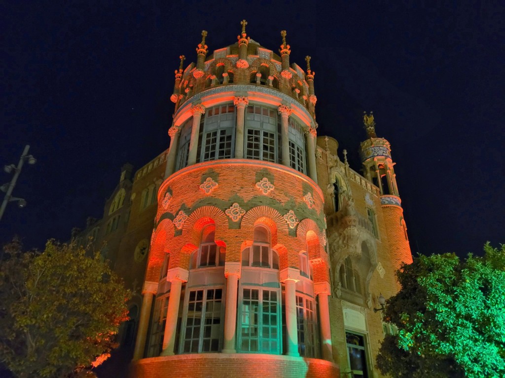 Foto: Las luces de Sant Pau - Barcelona (Cataluña), España