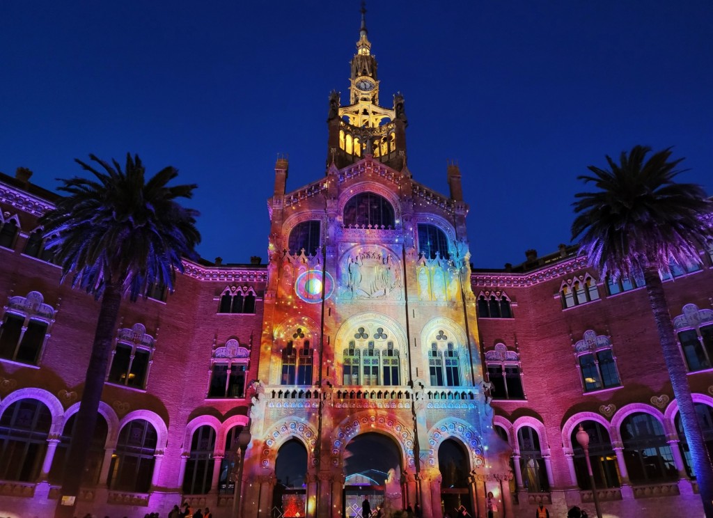 Foto: Las luces de Sant Pau - Barcelona (Cataluña), España