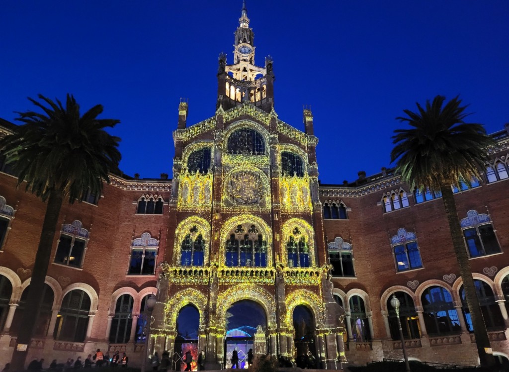Foto: Las luces de Sant Pau - Barcelona (Cataluña), España