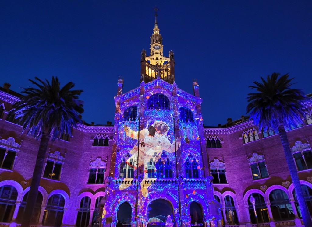 Foto: Las luces de Sant Pau - Barcelona (Cataluña), España