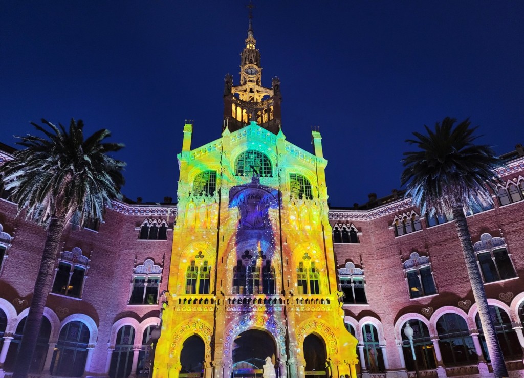 Foto: Las luces de Sant Pau - Barcelona (Cataluña), España