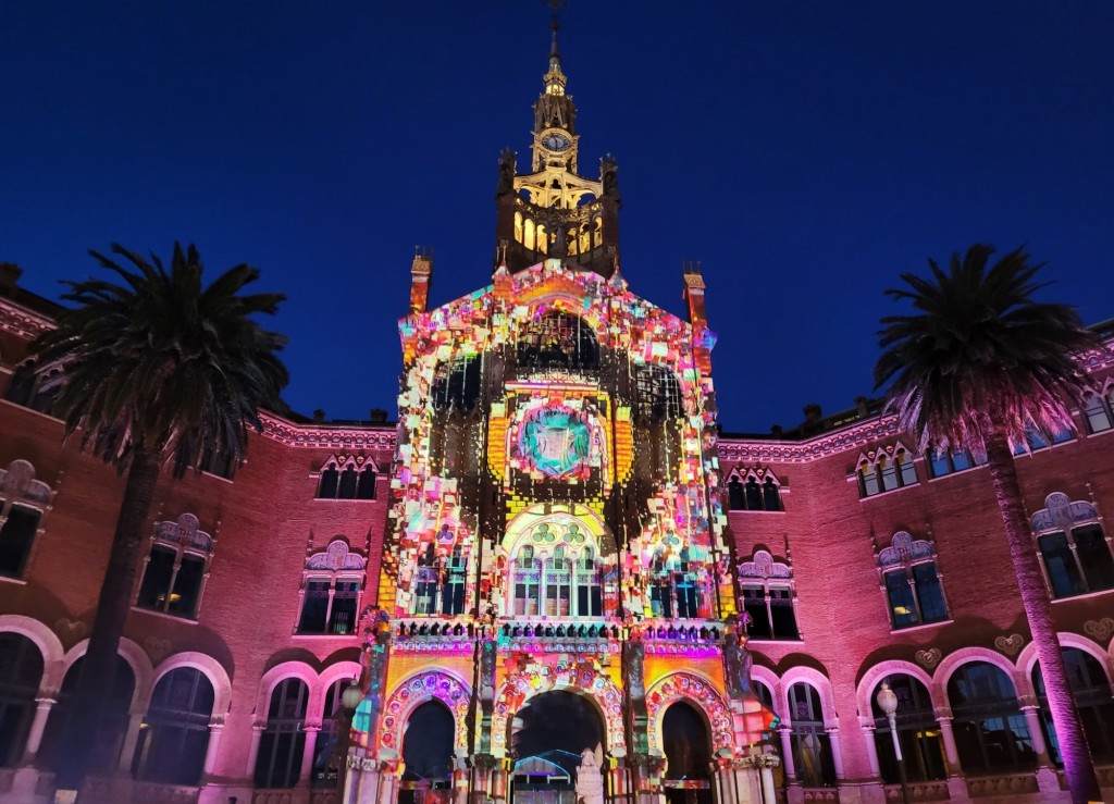 Foto: Las luces de Sant Pau - Barcelona (Cataluña), España