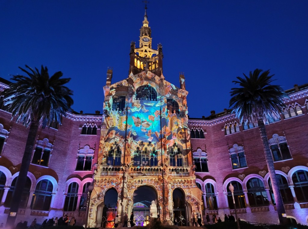 Foto: Las luces de Sant Pau - Barcelona (Cataluña), España