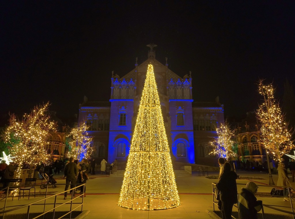 Foto: Las luces de Sant Pau - Barcelona (Cataluña), España