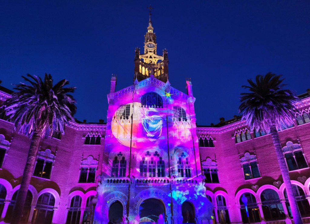 Foto: Las luces de Sant Pau - Barcelona (Cataluña), España