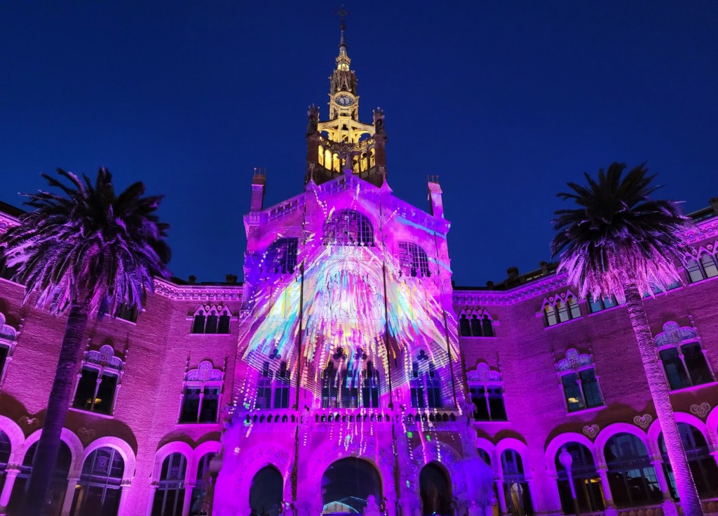 Foto: Las luces de Sant Pau - Barcelona (Cataluña), España