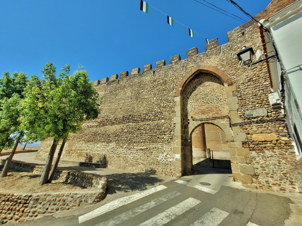 Foto: Muralla - Galisteo (Cáceres), España