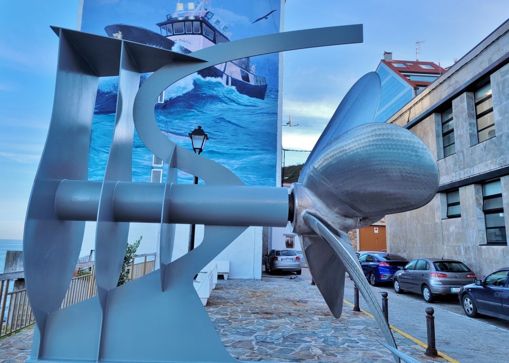 Foto: Mural - Malpica (A Coruña), España