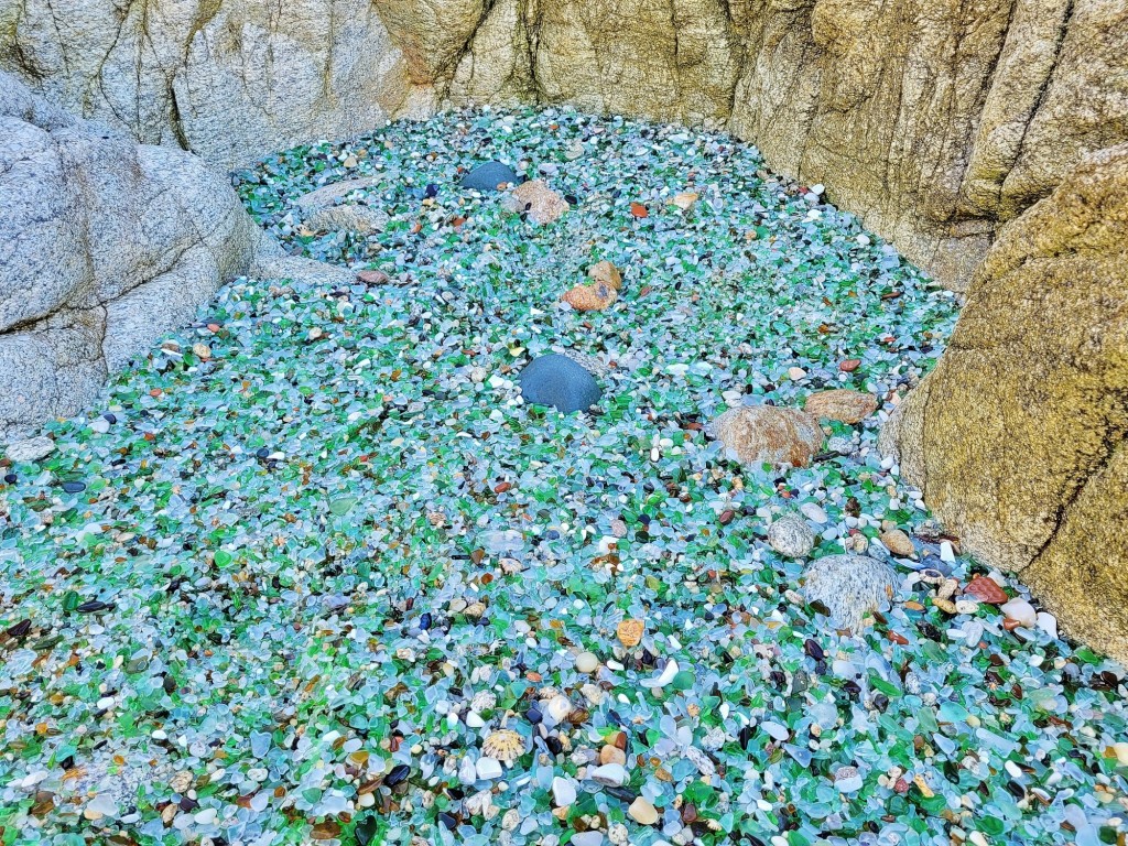 Foto: Playa de los Cristales - Laxe (A Coruña), España
