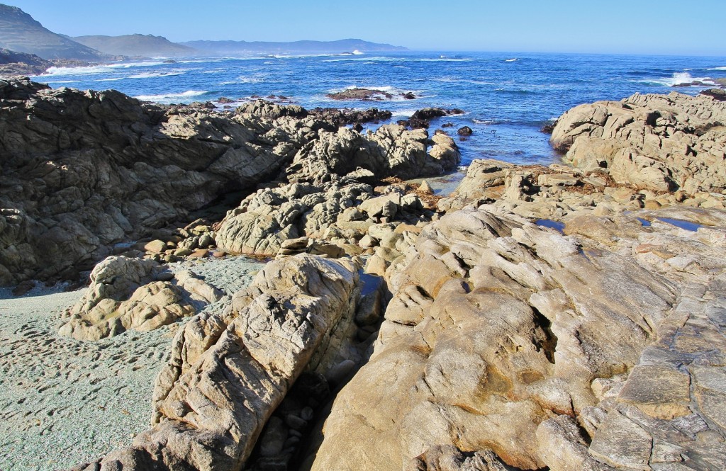 Foto: Playa de los Cristales - Laxe (A Coruña), España
