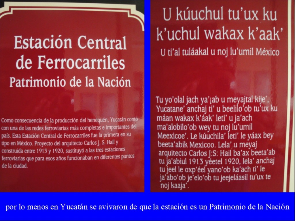 Foto: Estación Central - Mérida (Yucatán), México