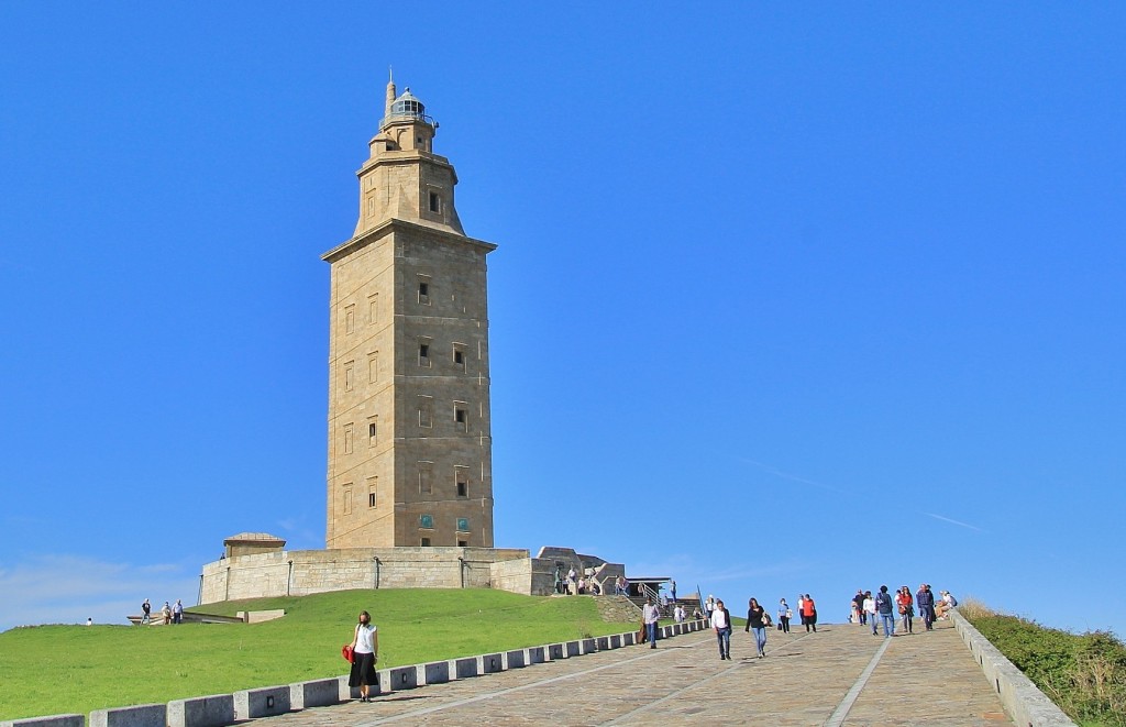 Foto: Torre de Hércules - A Coruña (Galicia), España